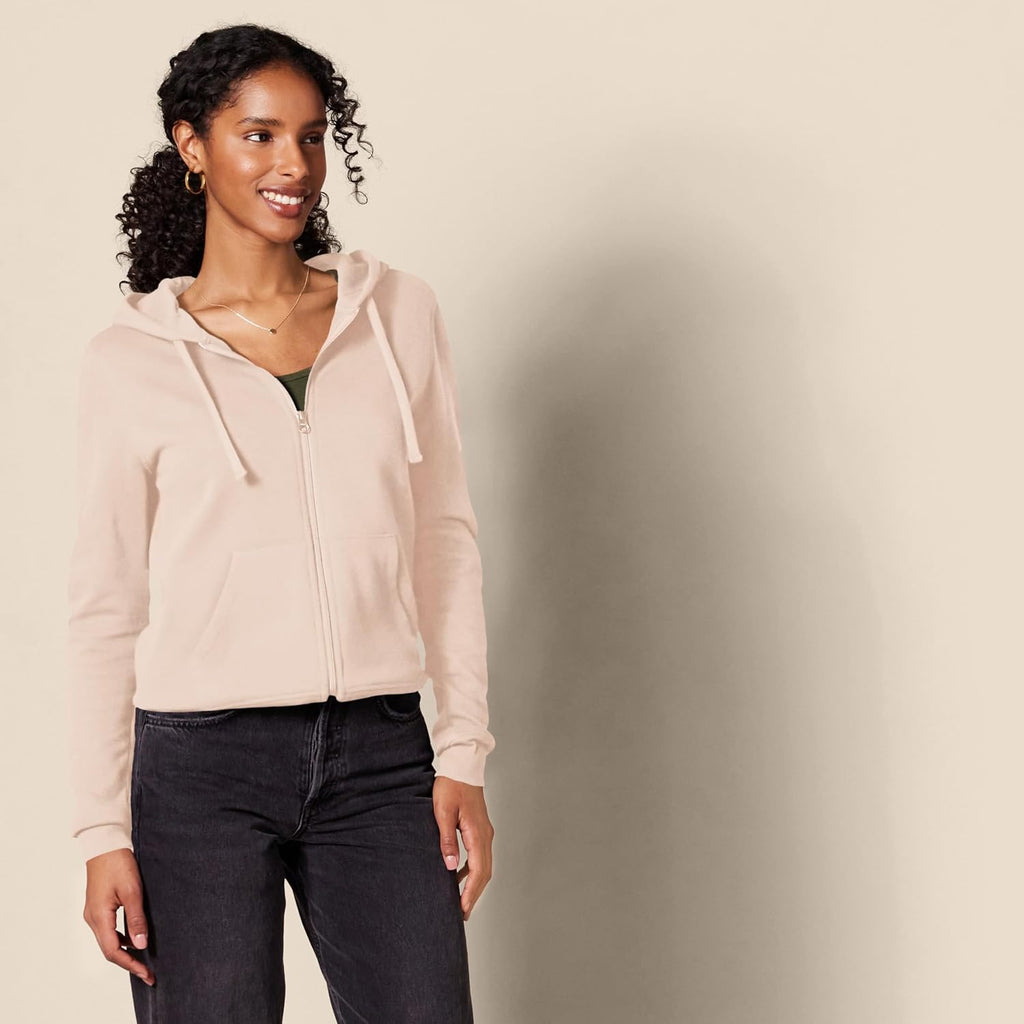 Women's Fleece Full-Zip Hoodie (Available in Plus Size)