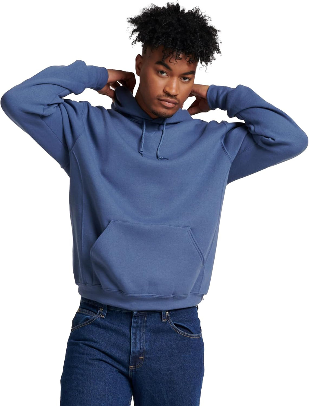 mens Dri-power Fleece Hoodies, Moisture Wicking, Cotton Blend, Relaxed Fit, Sizes S-4x