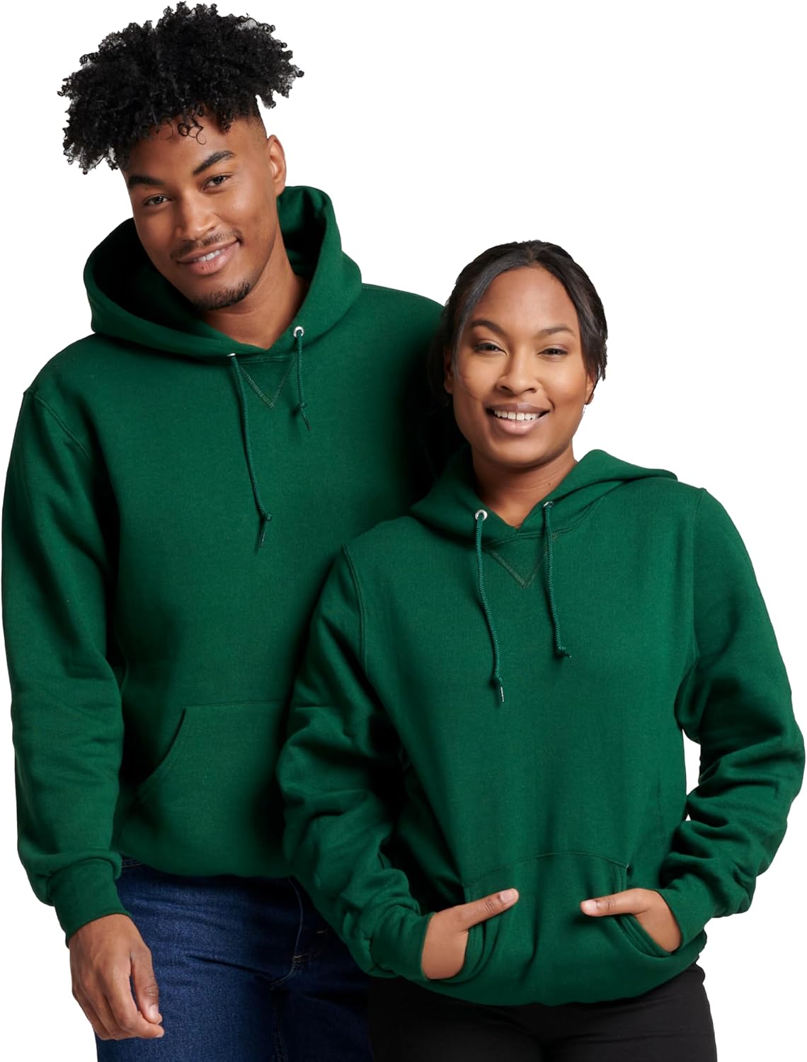 mens Dri-power Fleece Hoodies, Moisture Wicking, Cotton Blend, Relaxed Fit, Sizes S-4x