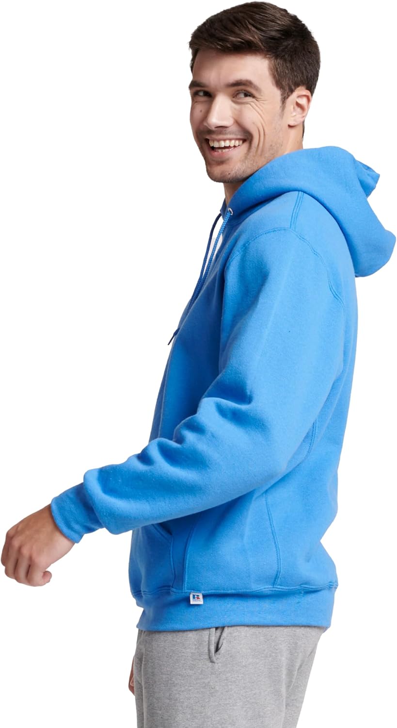 mens Dri-power Fleece Hoodies, Moisture Wicking, Cotton Blend, Relaxed Fit, Sizes S-4x
