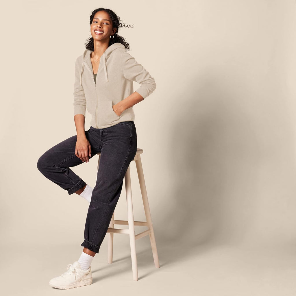 Women's Fleece Full-Zip Hoodie (Available in Plus Size)