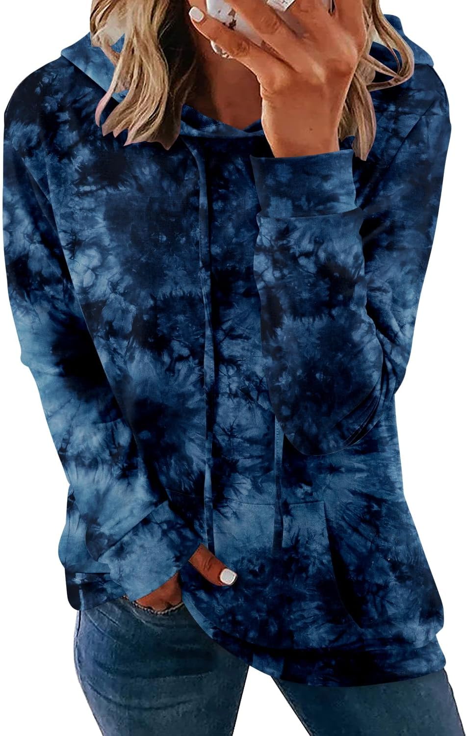 Women's Pullover Hoodies Teen Girls Trendy Fall Fashion Tops Hooded Sweatshirts