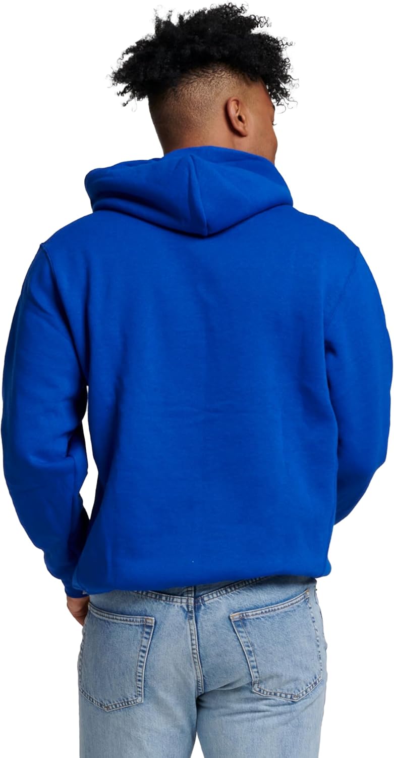 mens Dri-power Fleece Hoodies, Moisture Wicking, Cotton Blend, Relaxed Fit, Sizes S-4x