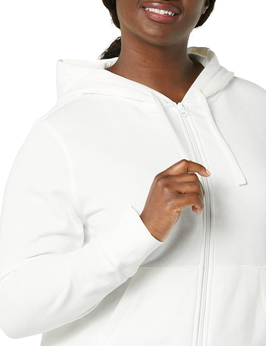 Women's Fleece Full-Zip Hoodie (Available in Plus Size)