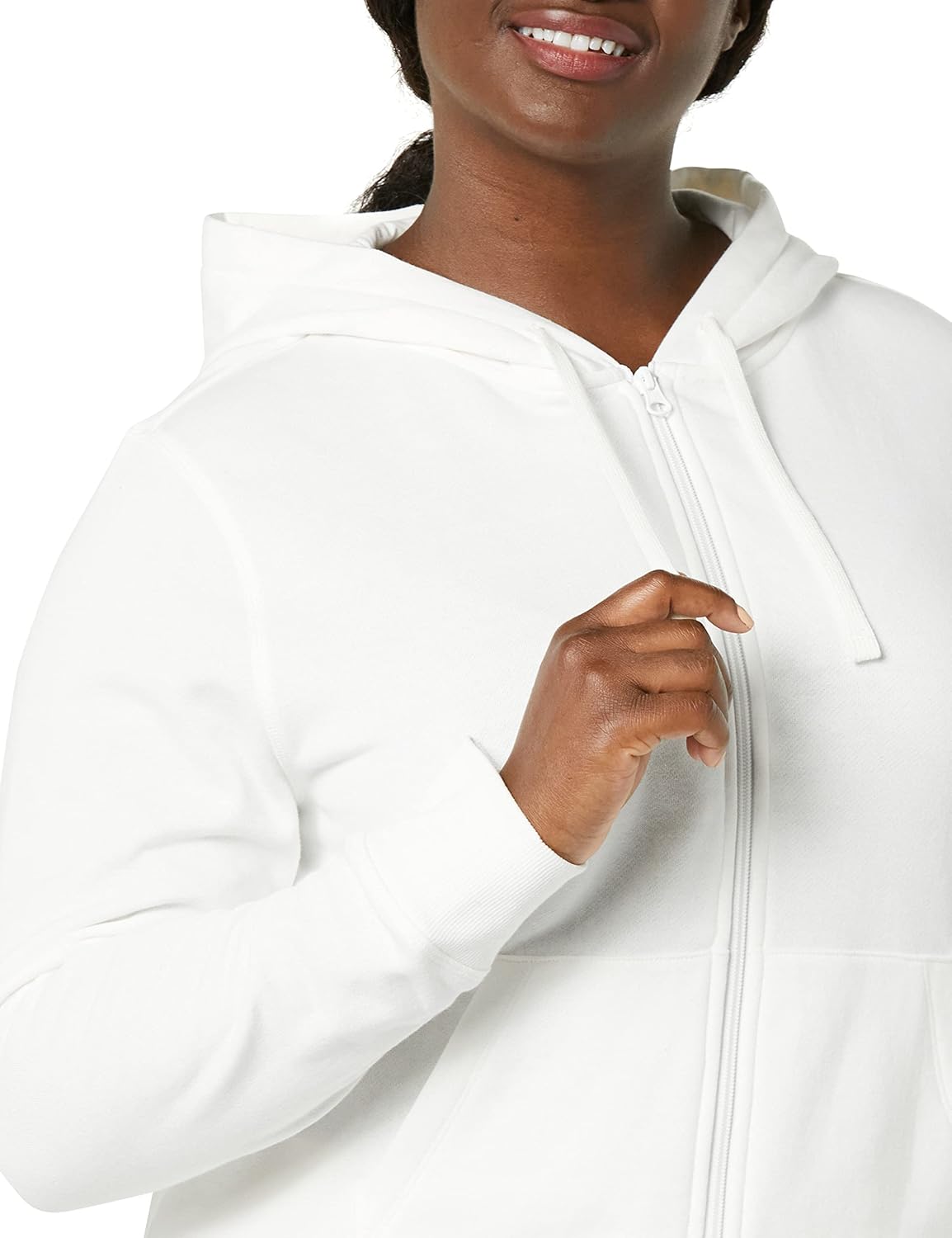 Women's Fleece Full-Zip Hoodie (Available in Plus Size)
