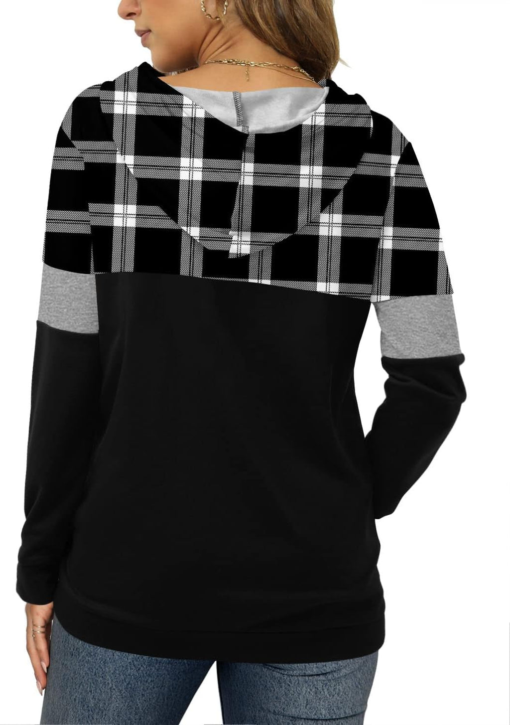 Women's Pullover Hoodies Teen Girls Trendy Fall Fashion Tops Hooded Sweatshirts