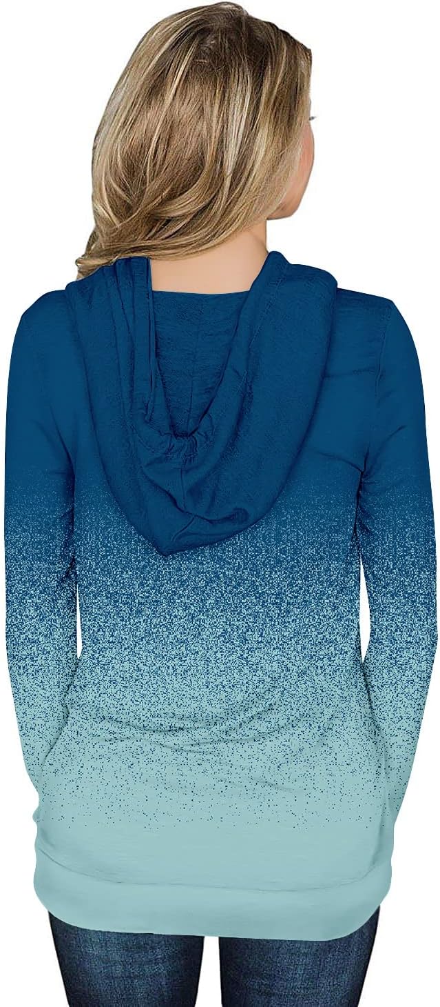 Women's Pullover Hoodies Teen Girls Trendy Fall Fashion Tops Hooded Sweatshirts