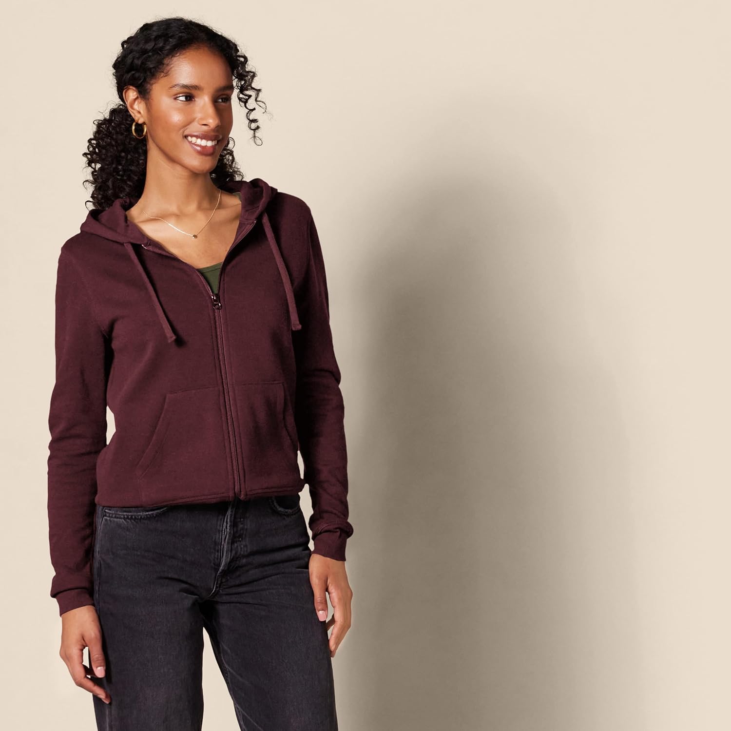 Women's Fleece Full-Zip Hoodie (Available in Plus Size)