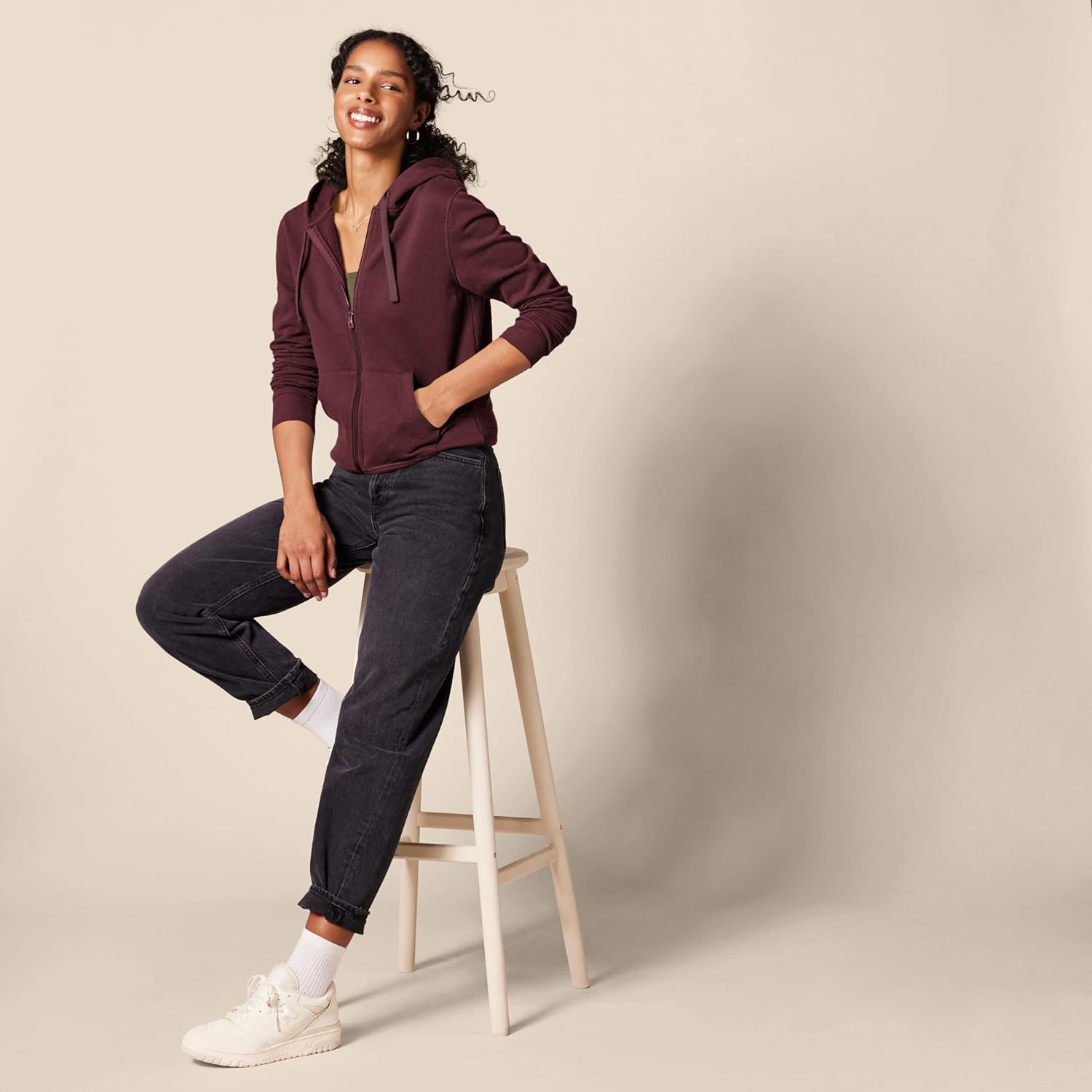 Women's Fleece Full-Zip Hoodie (Available in Plus Size)