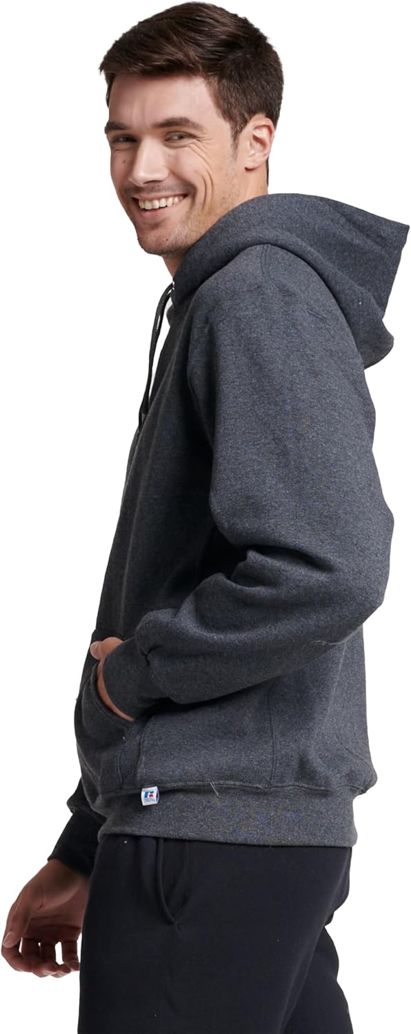 mens Dri-power Fleece Hoodies, Moisture Wicking, Cotton Blend, Relaxed Fit, Sizes S-4x