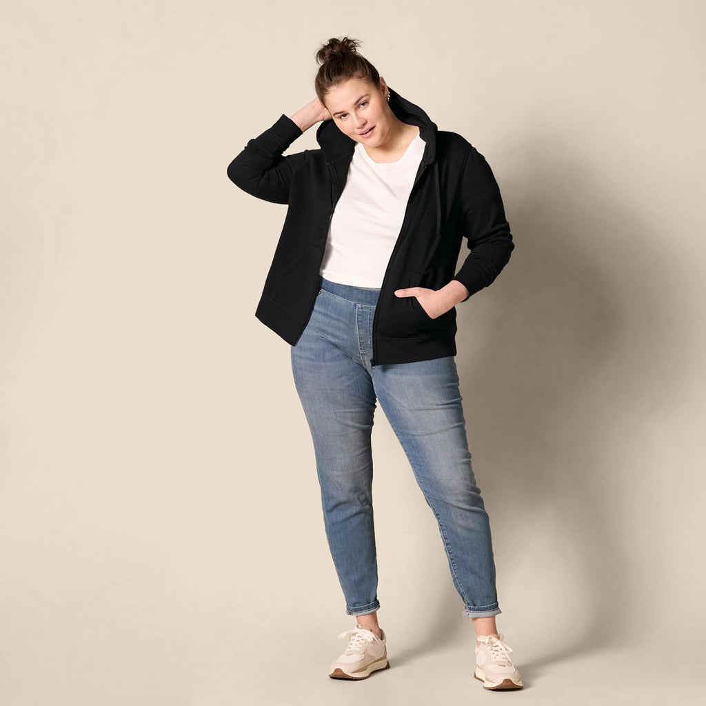 Women's Fleece Full-Zip Hoodie (Available in Plus Size)