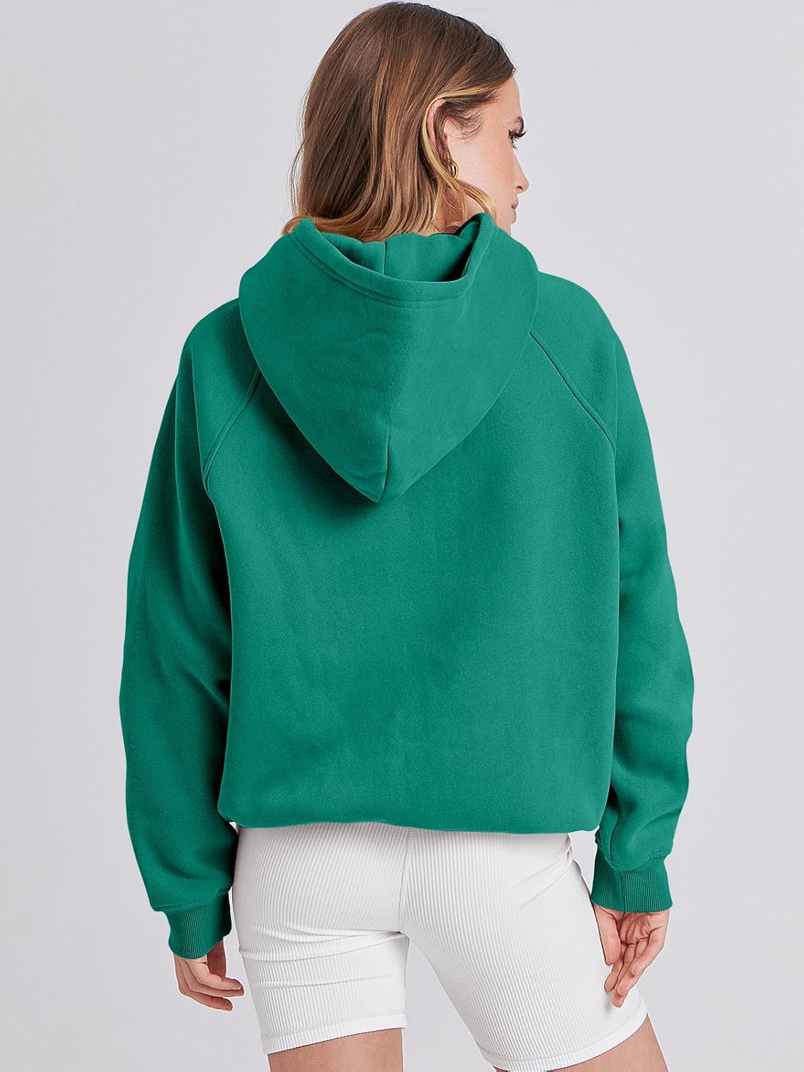 Women Hoodies Oversized Fleece Long Sleeve Comfy Casual Basic Pullover Sweatshirts 2025 Fall Outfits Y2K Clothes