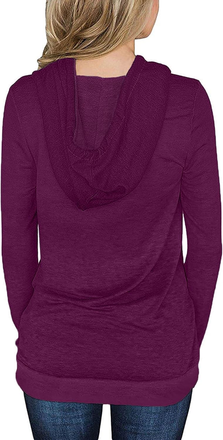 Women's Pullover Hoodies Teen Girls Trendy Fall Fashion Tops Hooded Sweatshirts