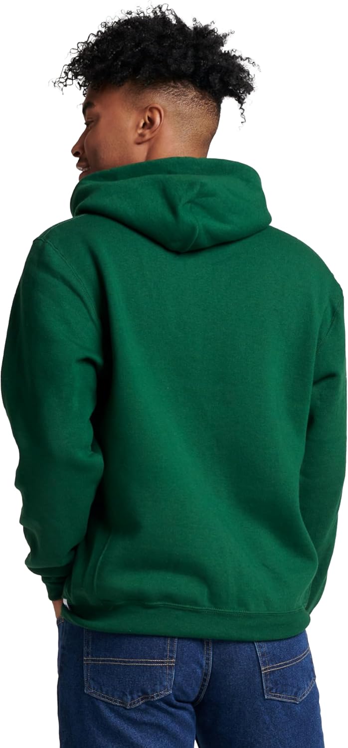 mens Dri-power Fleece Hoodies, Moisture Wicking, Cotton Blend, Relaxed Fit, Sizes S-4x