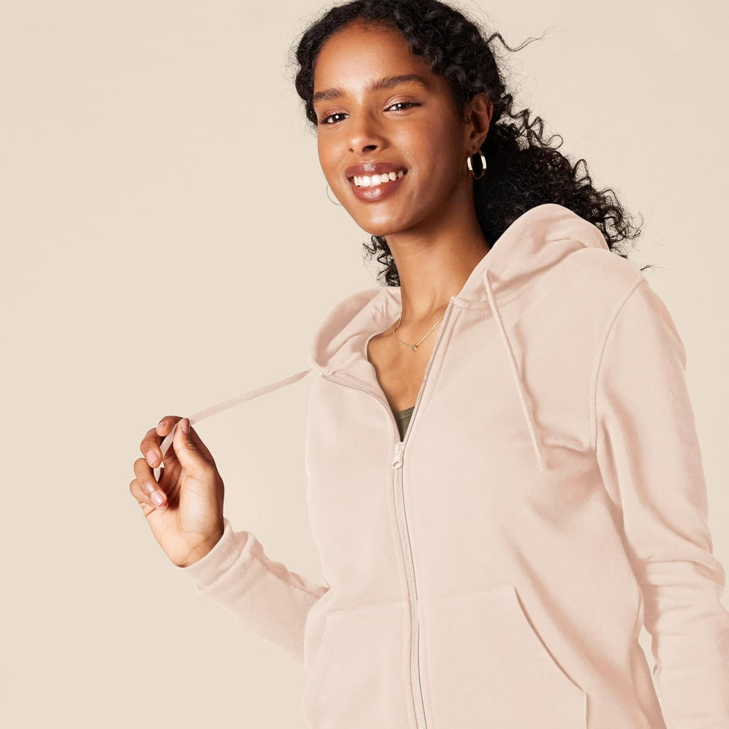 Women's Fleece Full-Zip Hoodie (Available in Plus Size)