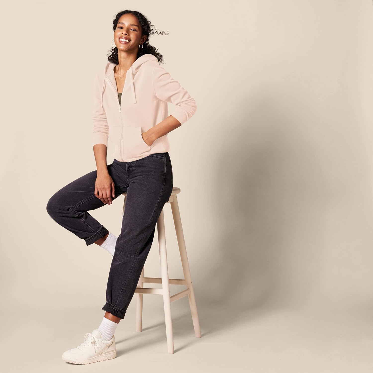 Women's Fleece Full-Zip Hoodie (Available in Plus Size)