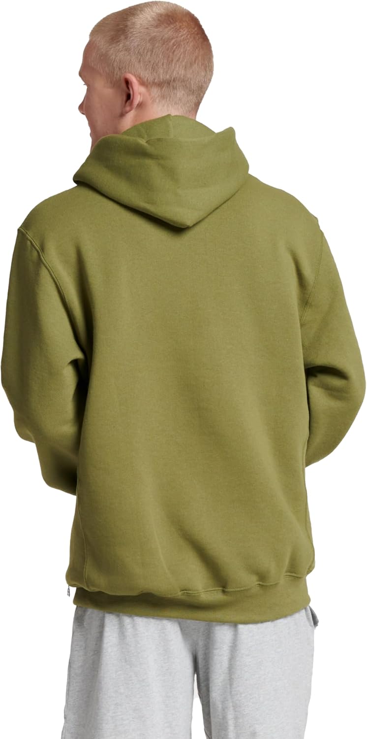 mens Dri-power Fleece Hoodies, Moisture Wicking, Cotton Blend, Relaxed Fit, Sizes S-4x