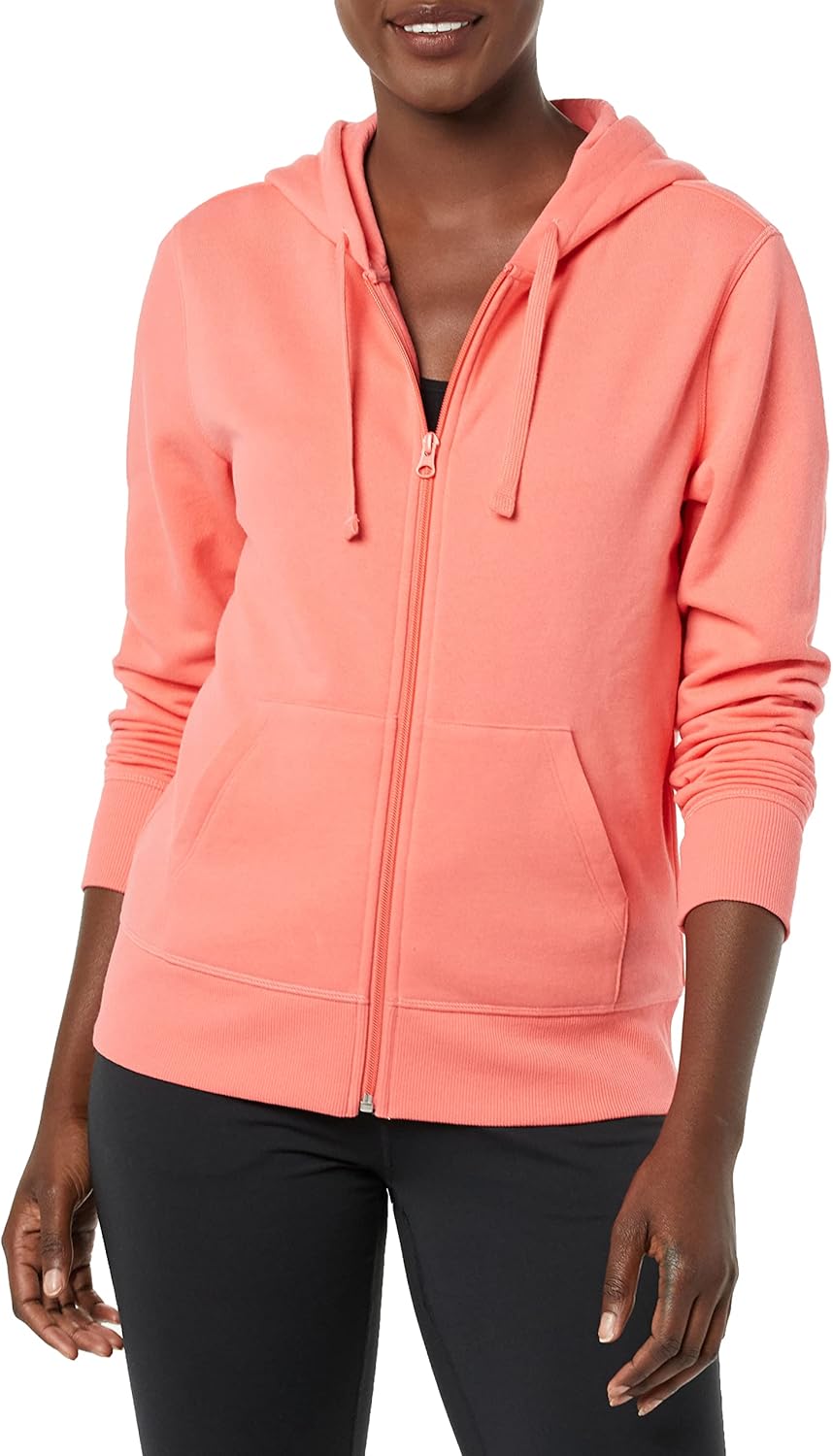 Women's Fleece Full-Zip Hoodie (Available in Plus Size)