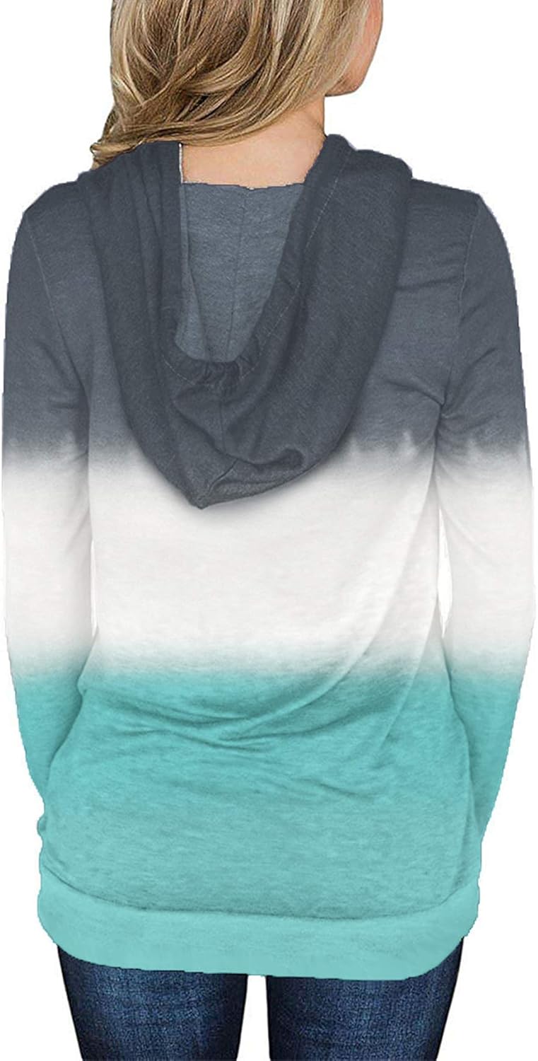 Women's Pullover Hoodies Teen Girls Trendy Fall Fashion Tops Hooded Sweatshirts