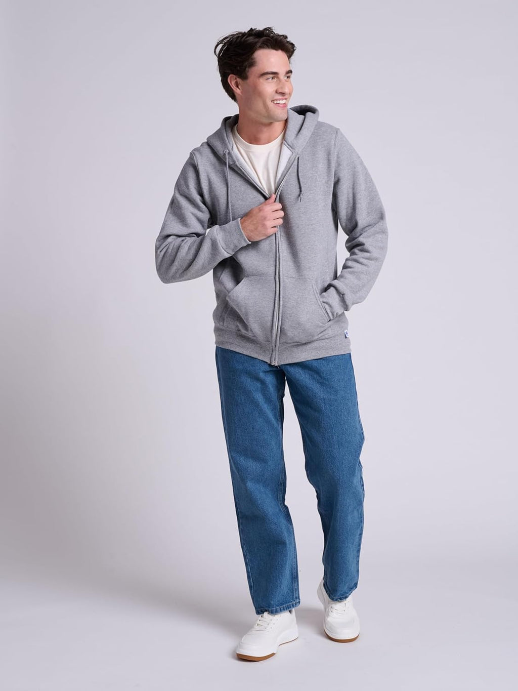 mens Dri-power Fleece Hoodies, Moisture Wicking, Cotton Blend, Relaxed Fit, Sizes S-4x