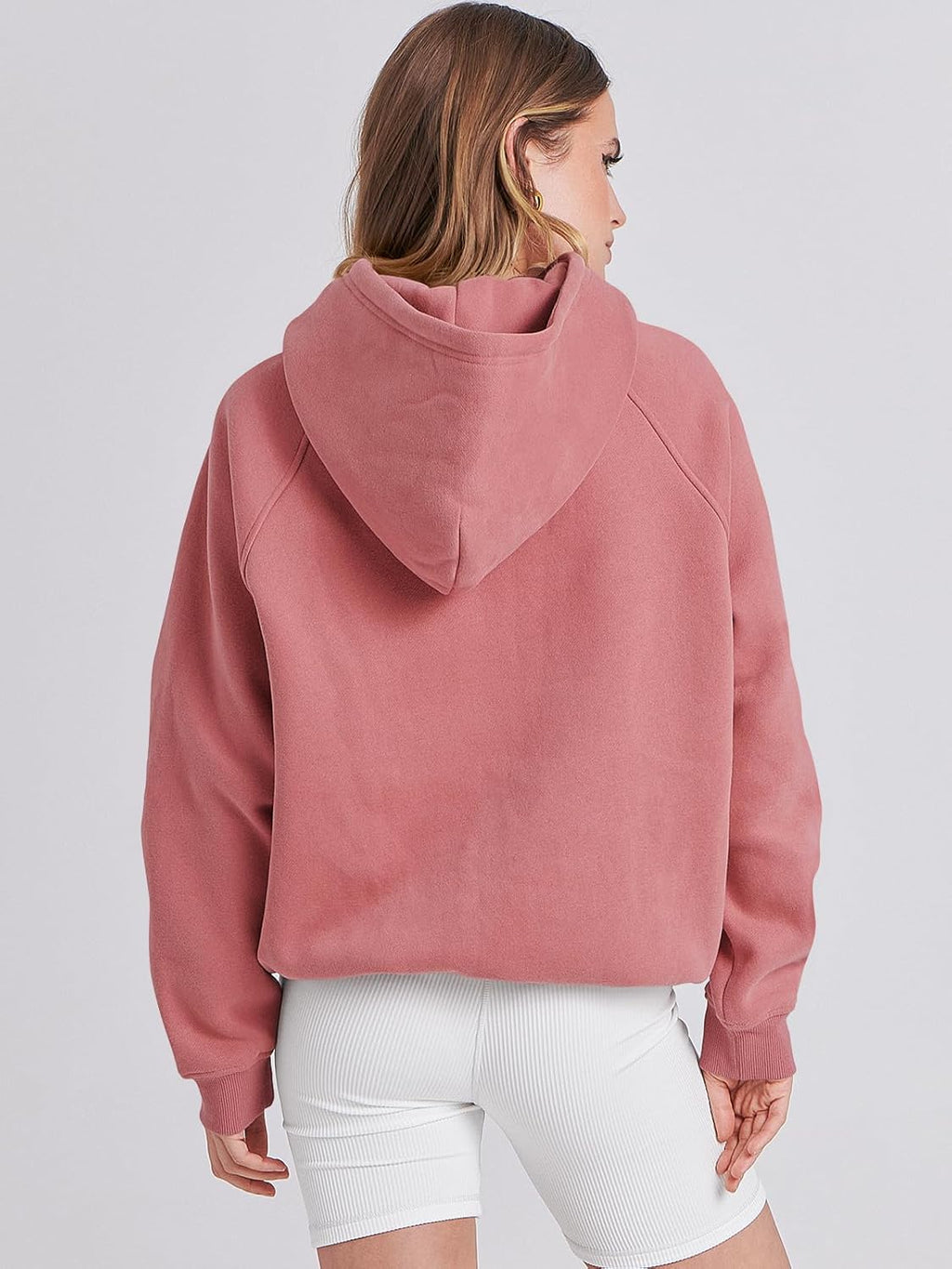 Women Hoodies Oversized Fleece Long Sleeve Comfy Casual Basic Pullover Sweatshirts 2025 Fall Outfits Y2K Clothes