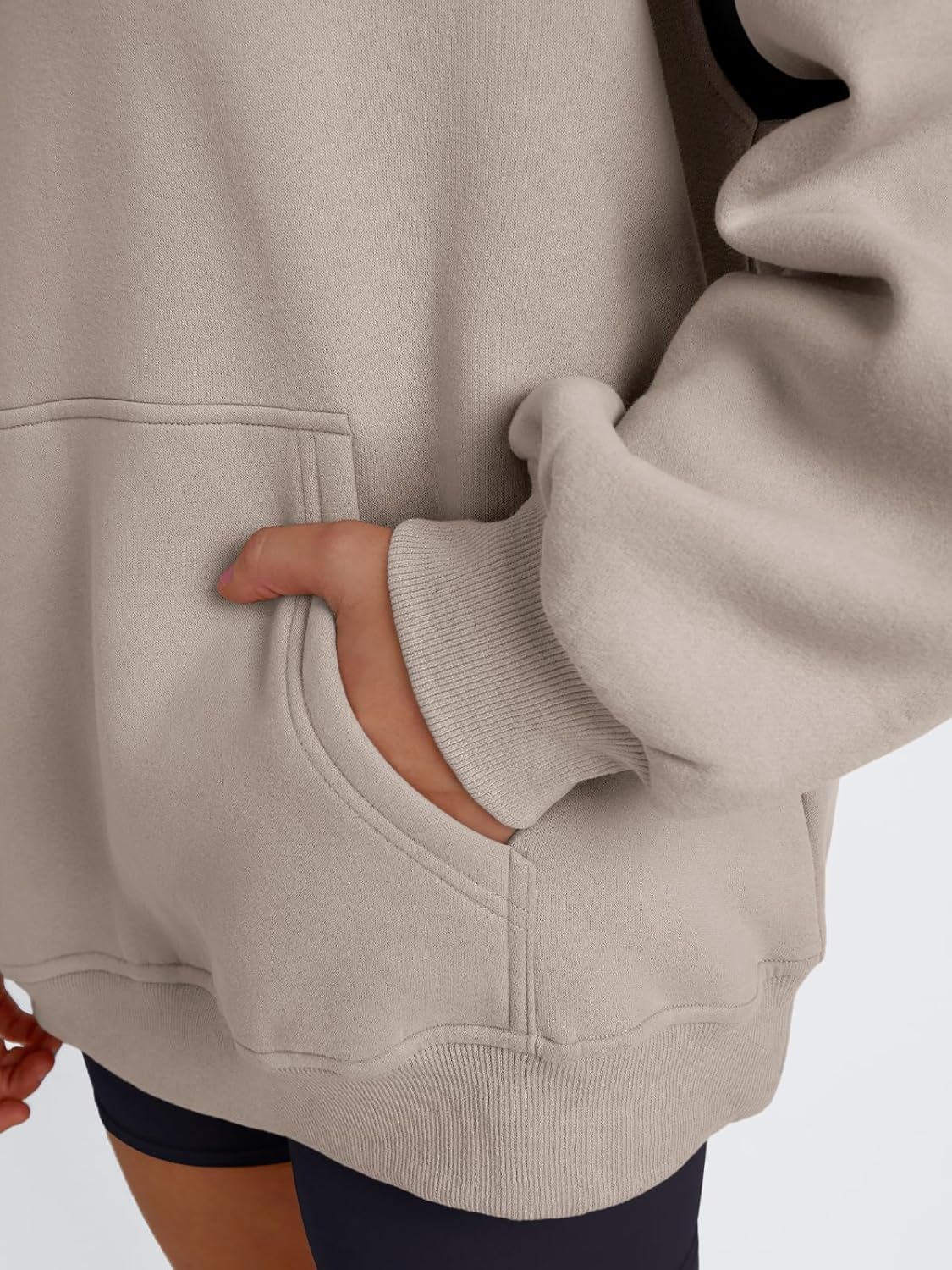 Womens Oversized Hoodies Color Block Fall Fashion 2025 Casual Long Sleeve Sweatshirts Y2k Winter Clothes