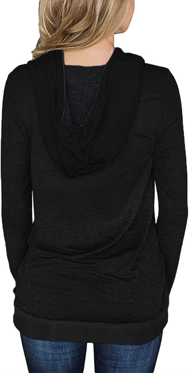 Women's Pullover Hoodies Teen Girls Trendy Fall Fashion Tops Hooded Sweatshirts