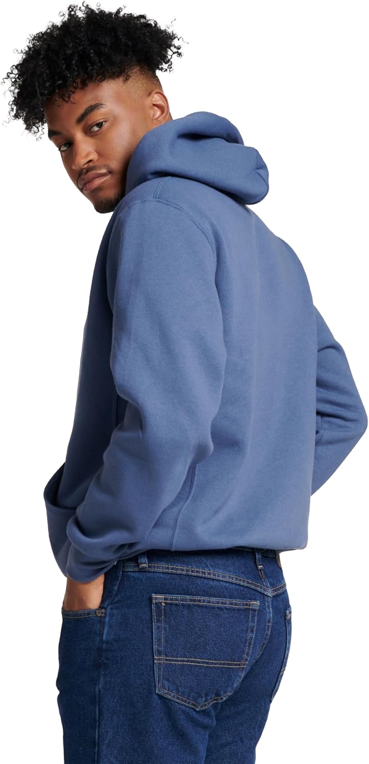 mens Dri-power Fleece Hoodies, Moisture Wicking, Cotton Blend, Relaxed Fit, Sizes S-4x