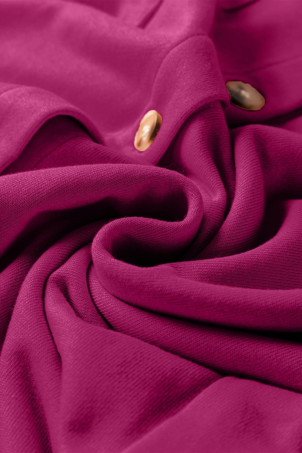 Oversized Sweatshirt for Women Loose Fit Casual Long Sleeve Button Hooded Sweatshirts Hoodies with Pocket