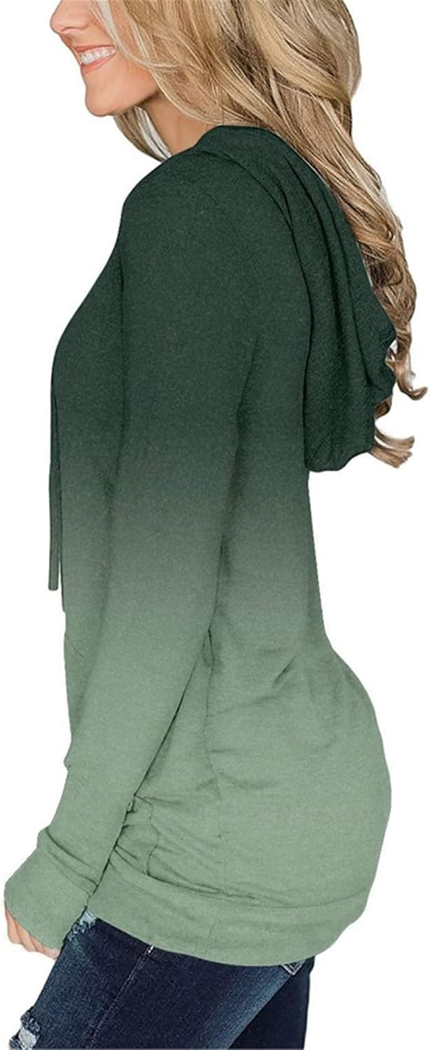 Women's Pullover Hoodies Teen Girls Trendy Fall Fashion Tops Hooded Sweatshirts