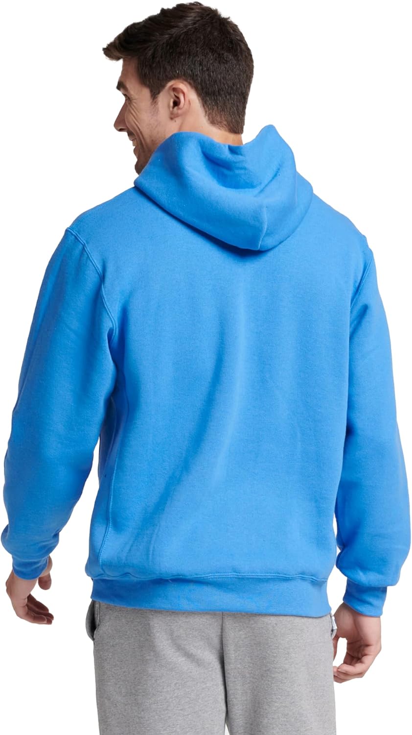 mens Dri-power Fleece Hoodies, Moisture Wicking, Cotton Blend, Relaxed Fit, Sizes S-4x