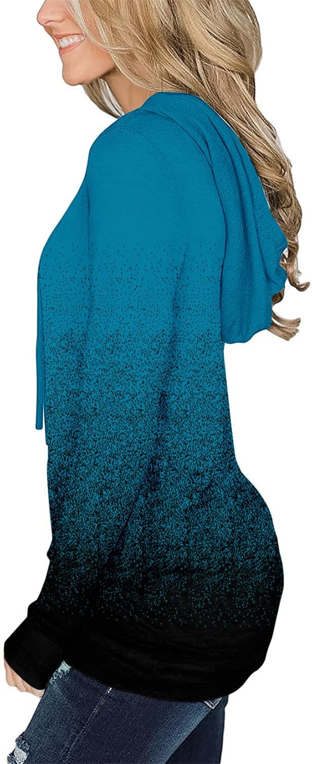 Women's Pullover Hoodies Teen Girls Trendy Fall Fashion Tops Hooded Sweatshirts