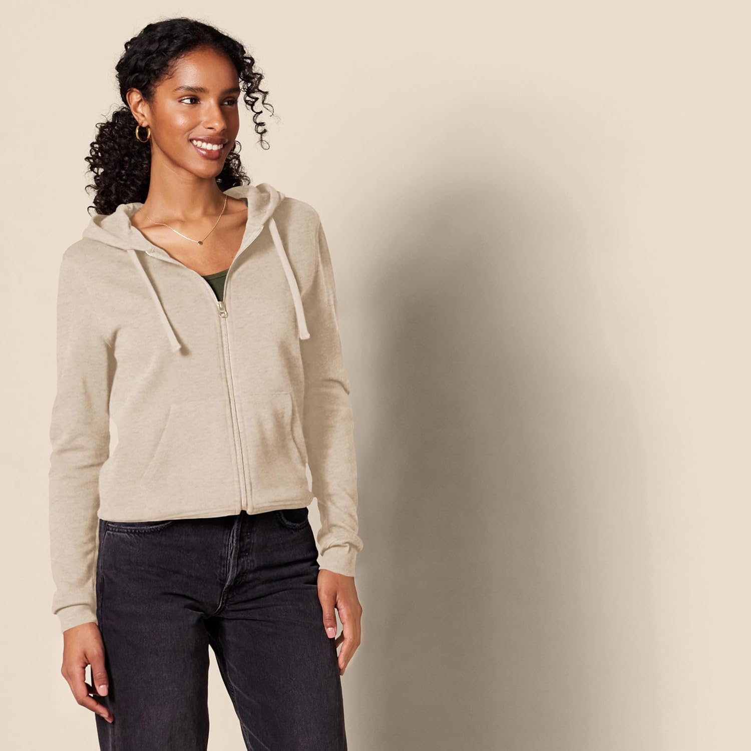 Women's Fleece Full-Zip Hoodie (Available in Plus Size)