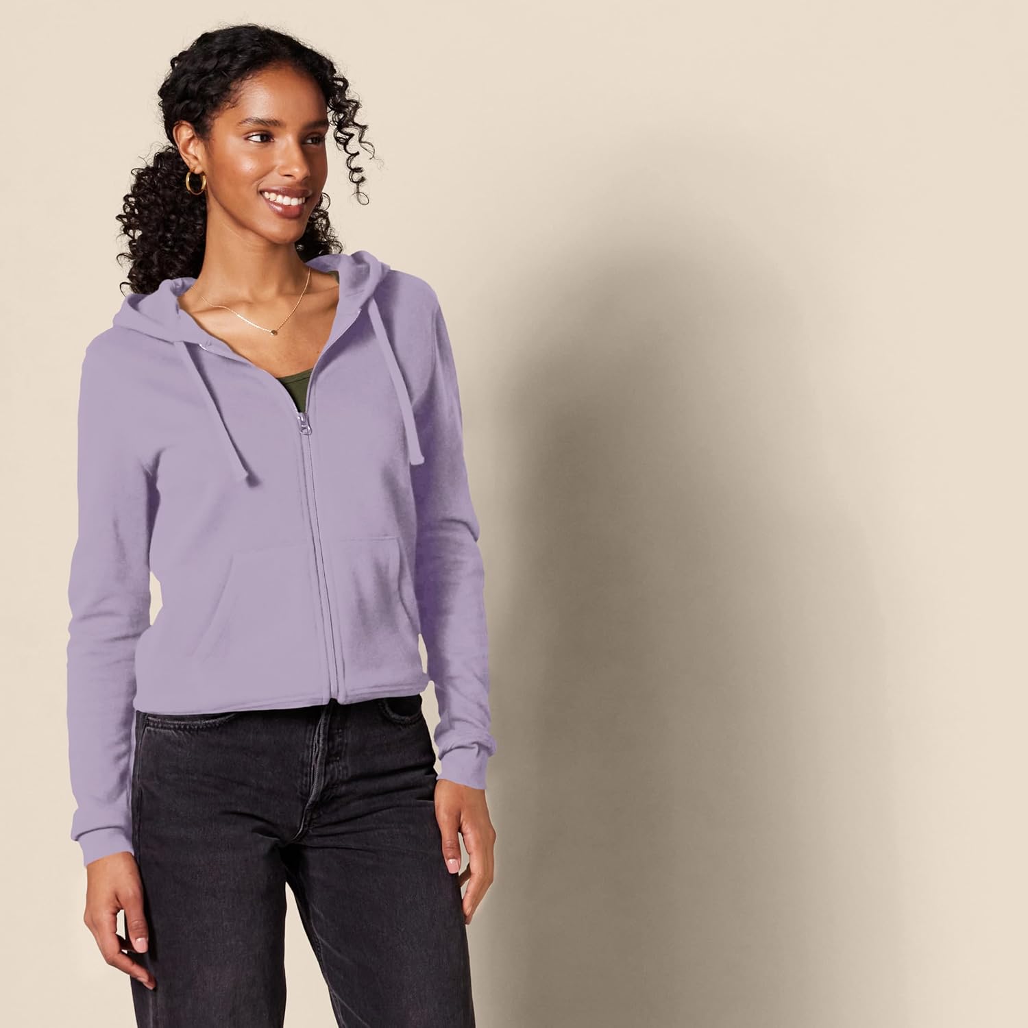 Women's Fleece Full-Zip Hoodie (Available in Plus Size)