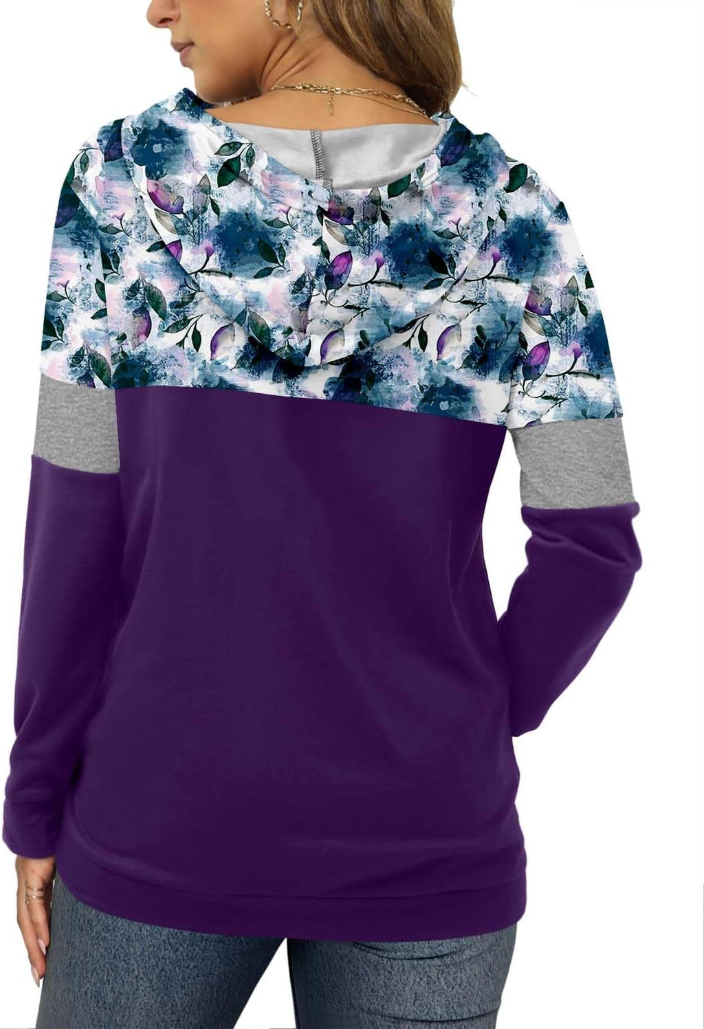 Women's Pullover Hoodies Teen Girls Trendy Fall Fashion Tops Hooded Sweatshirts