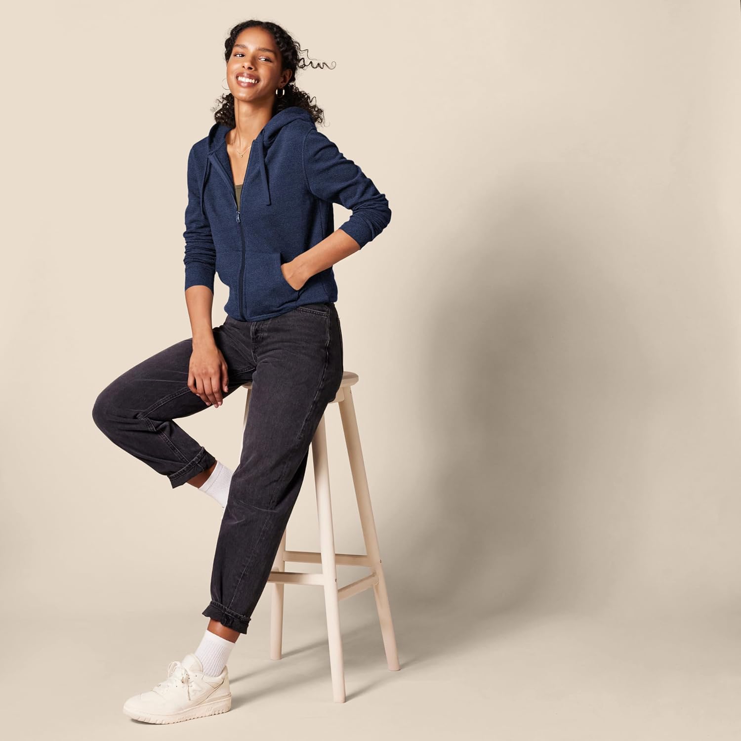 Women's Fleece Full-Zip Hoodie (Available in Plus Size)