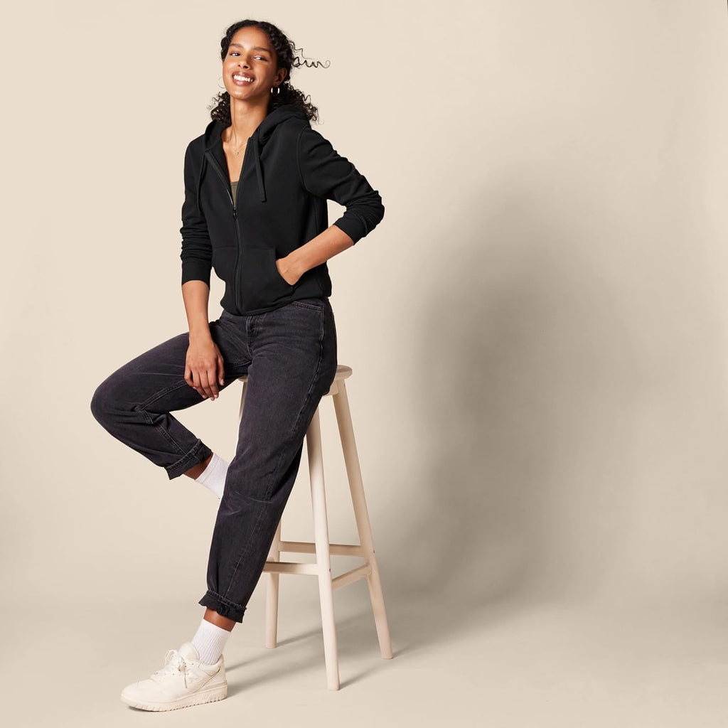 Women's Fleece Full-Zip Hoodie (Available in Plus Size)