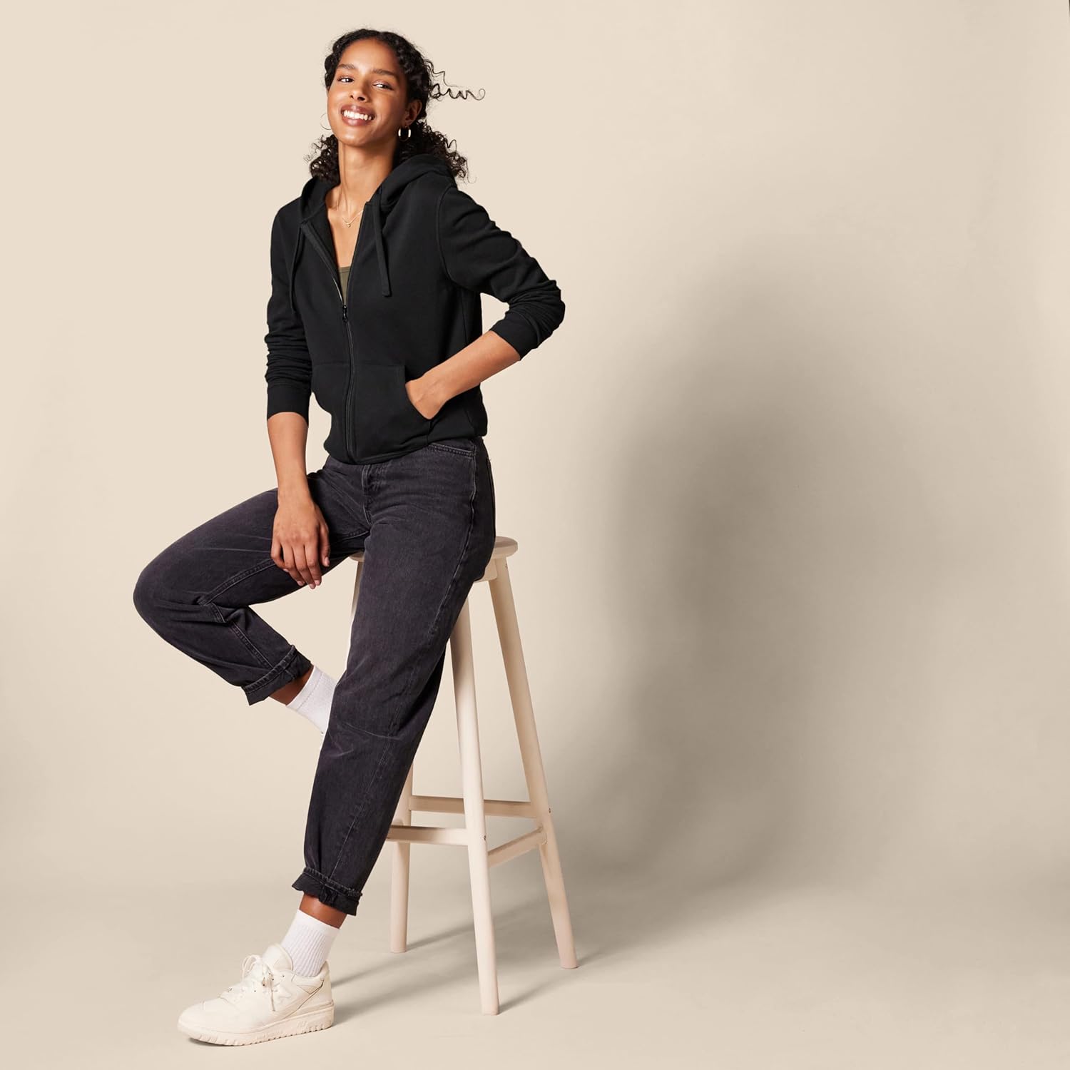 Women's Fleece Full-Zip Hoodie (Available in Plus Size)