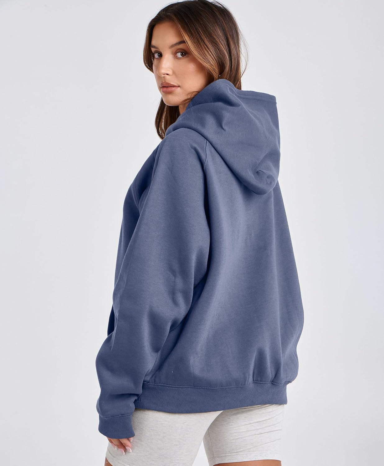 Womens Camo Hoodies Maple Leaf Print Oversized Hooded Sweatshirt Fleece Pullover Sweatshirts Long Sleeve with Pocket