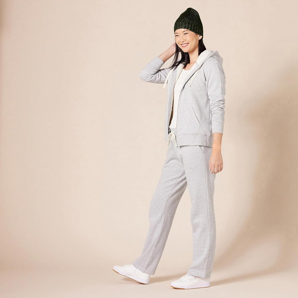 Women's Sherpa-Lined Fleece Full-Zip Hooded Jacket (Available in Plus Size)