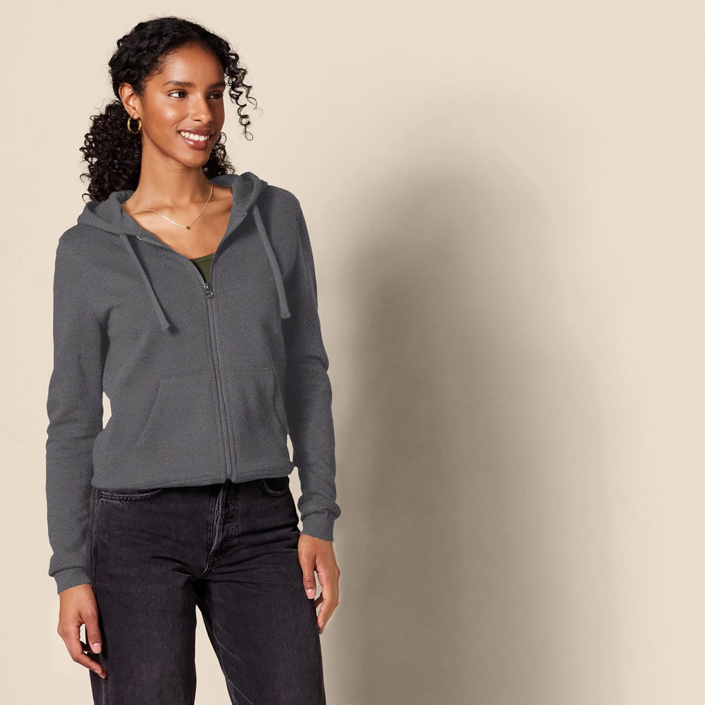 Women's Fleece Full-Zip Hoodie (Available in Plus Size)