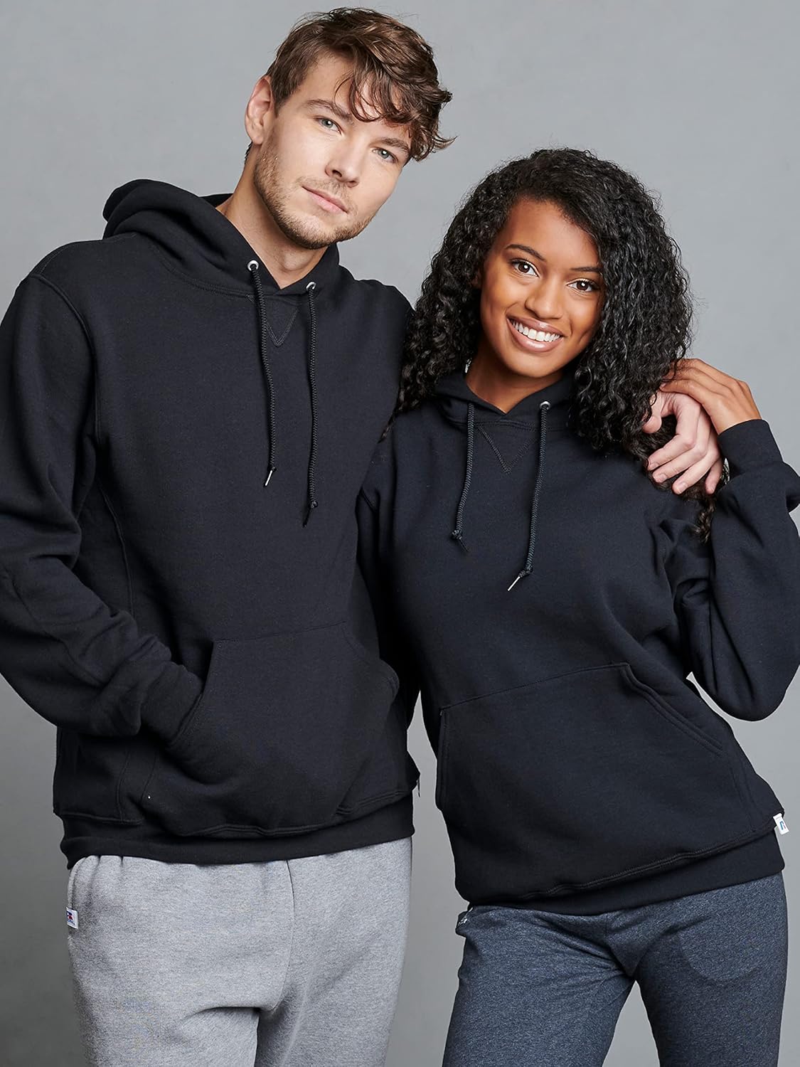 mens Dri-power Fleece Hoodies, Moisture Wicking, Cotton Blend, Relaxed Fit, Sizes S-4x