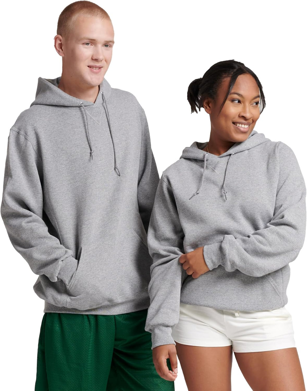 mens Dri-power Fleece Hoodies, Moisture Wicking, Cotton Blend, Relaxed Fit, Sizes S-4x