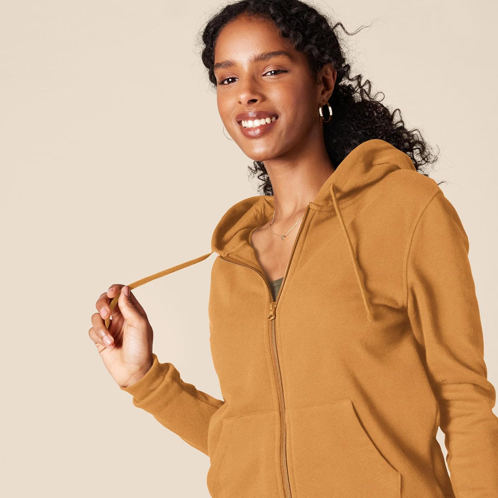Women's Fleece Full-Zip Hoodie (Available in Plus Size)