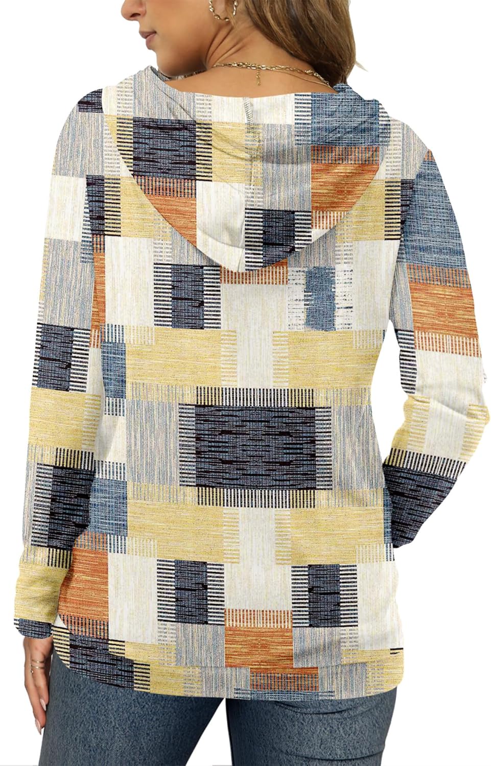 Women's Pullover Hoodies Teen Girls Trendy Fall Fashion Tops Hooded Sweatshirts