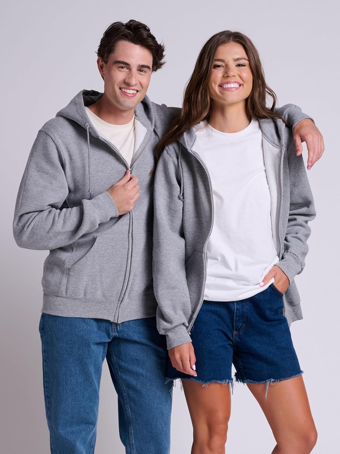 mens Dri-power Fleece Hoodies, Moisture Wicking, Cotton Blend, Relaxed Fit, Sizes S-4x