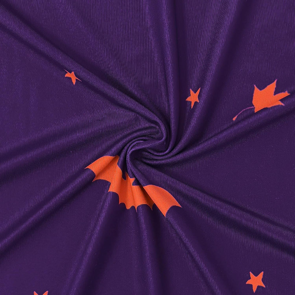 Halloween Shirts for Women: Castle Pumpkin Pattern Halloween Party Short Sleeve Costumes Crewneck T-Shirt