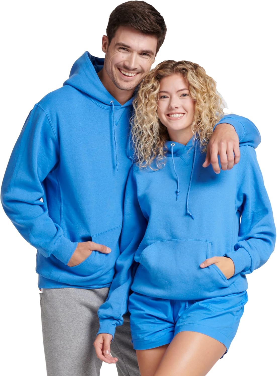 mens Dri-power Fleece Hoodies, Moisture Wicking, Cotton Blend, Relaxed Fit, Sizes S-4x