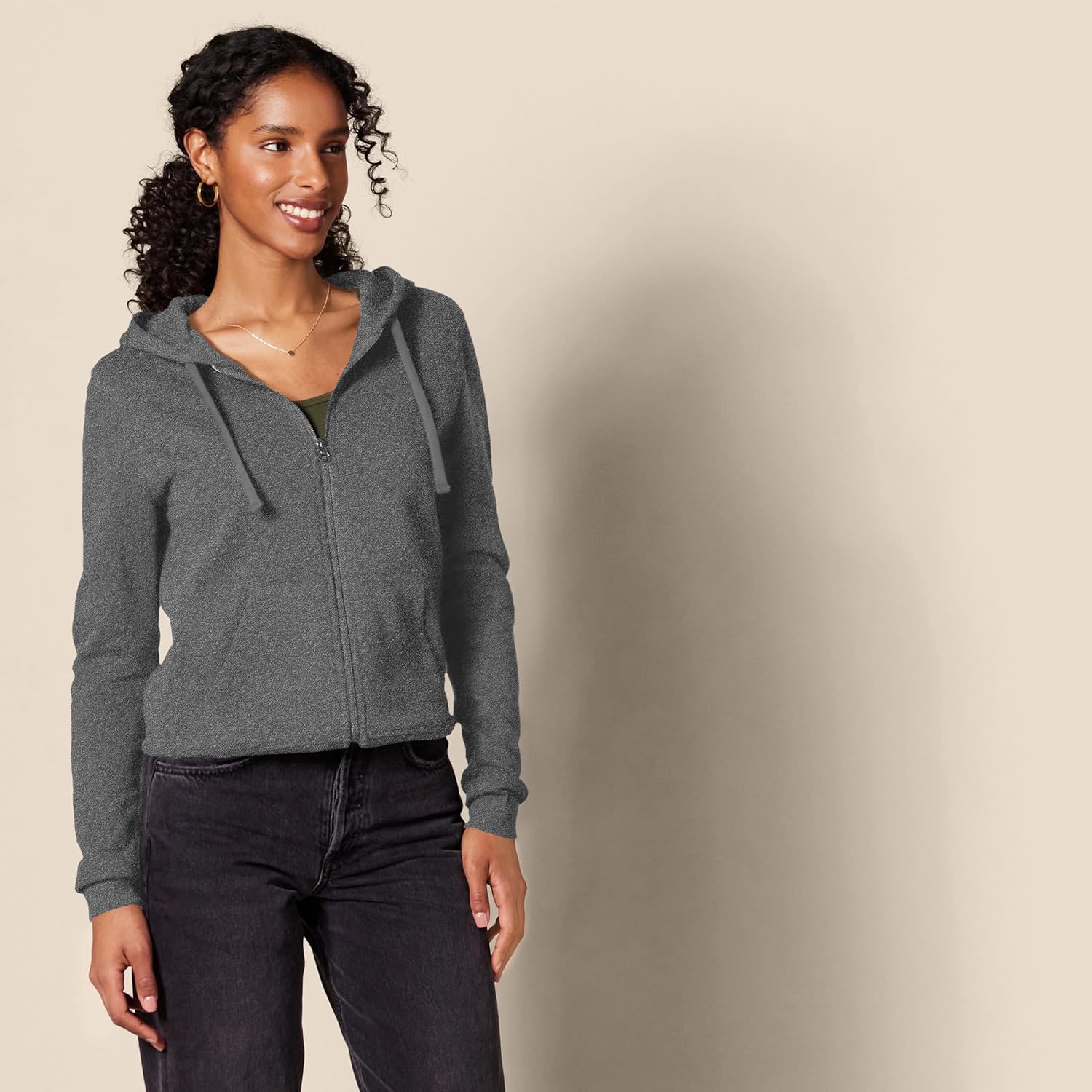 Women's Fleece Full-Zip Hoodie (Available in Plus Size)