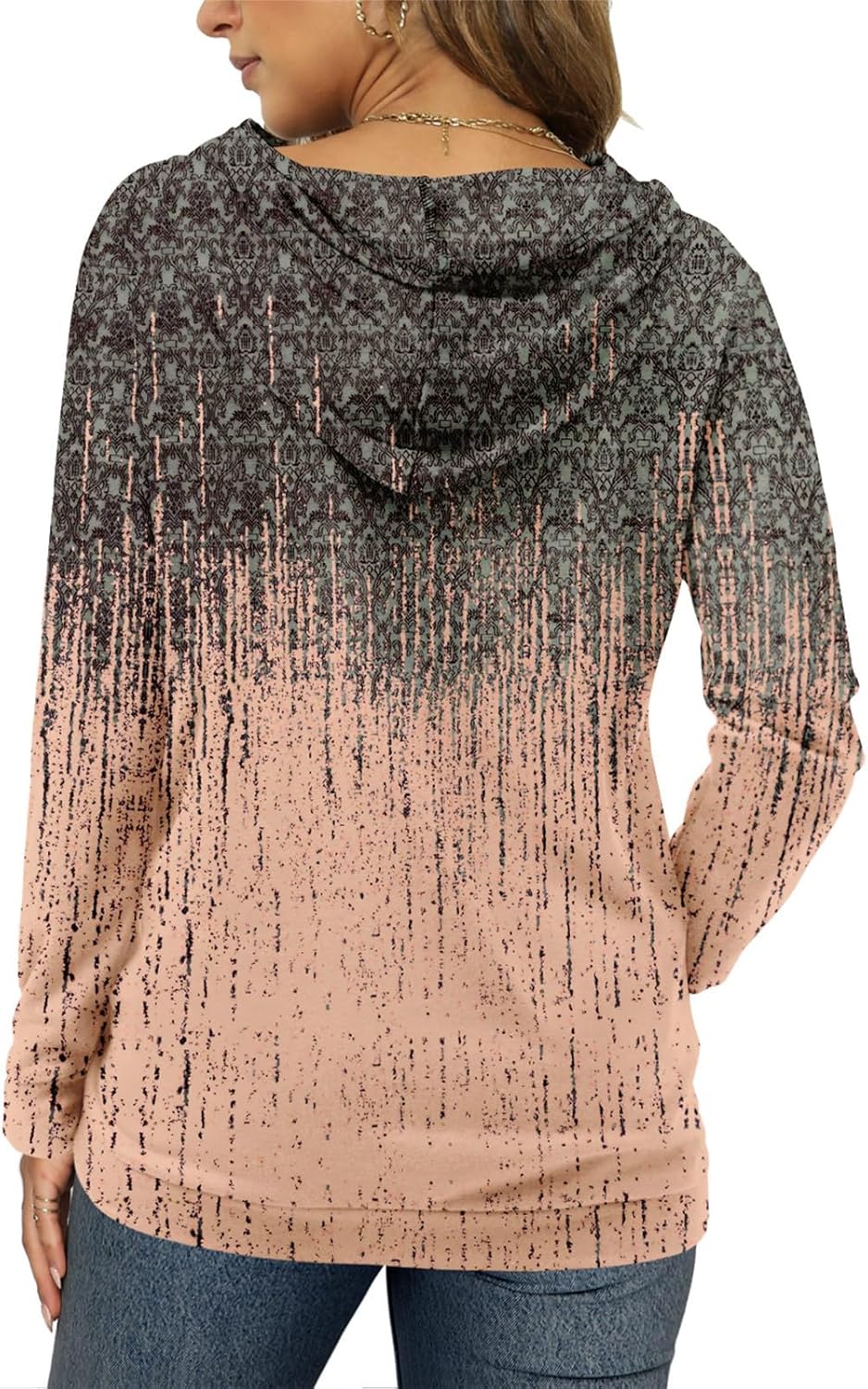 Women's Pullover Hoodies Teen Girls Trendy Fall Fashion Tops Hooded Sweatshirts